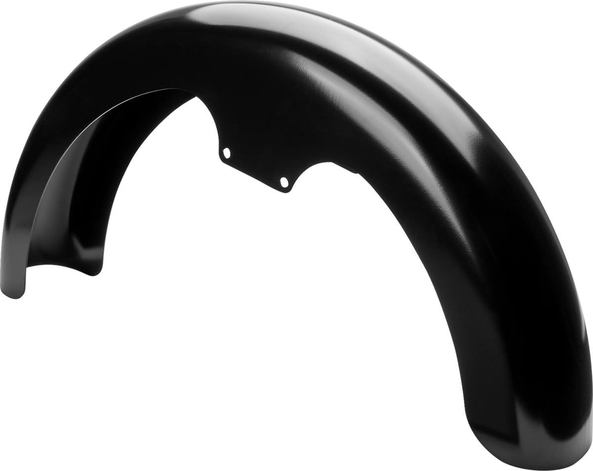 Klock Werks Hugger Series Front Fender with Mounting Blocks for Softail/Dyna - HD Softail / 19" / Wrapper Front Fender