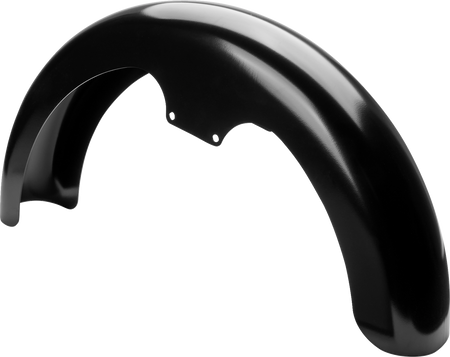 Klock Werks Hugger Series Front Fender with Mounting Blocks for Softail/Dyna - HD Softail / 19" / Wrapper Front Fender