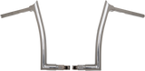 FBI 1-1/2" EZ Pointed Top Handlebars for 15-20 FLTRX/S, 16-20 FLTRU/FLTRK - Chrome / 14"
