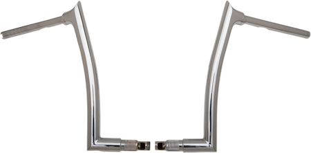 FBI 1-1/2" EZ Pointed Top Handlebars for 15-20 FLTRX/S, 16-20 FLTRU/FLTRK - Chrome / 14"