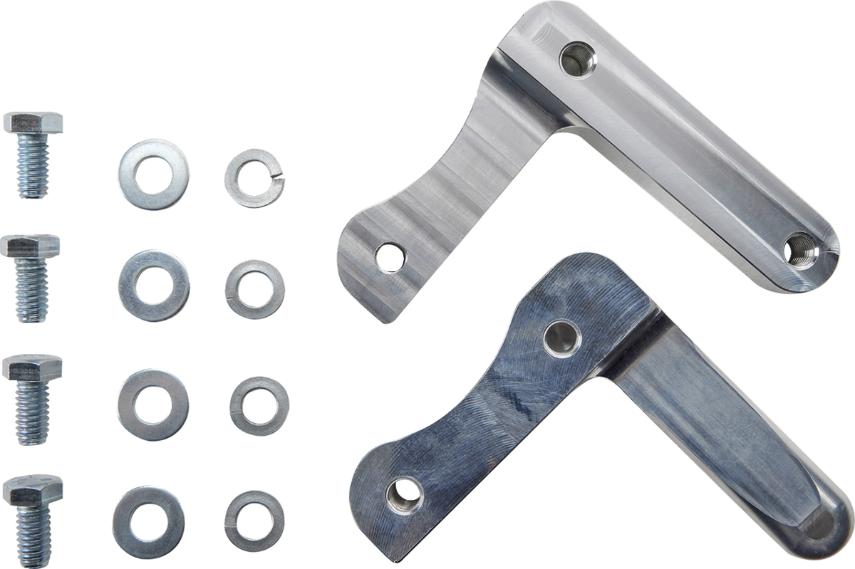 Klock Werks Hugger Series Front Fender with Mounting Blocks for Softail/Dyna - HD Softail / 19" / Top-Hat Front Fender