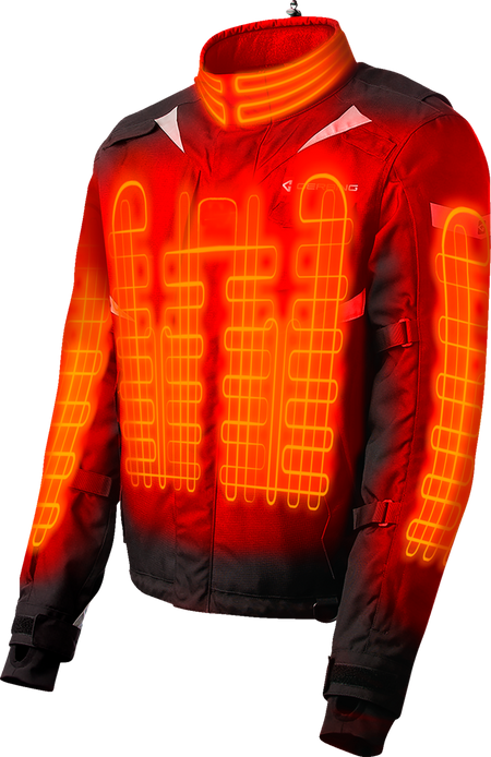 Gerbing Heated Clothing 12V EX Pro Motorcycle Heated Jacket - Black