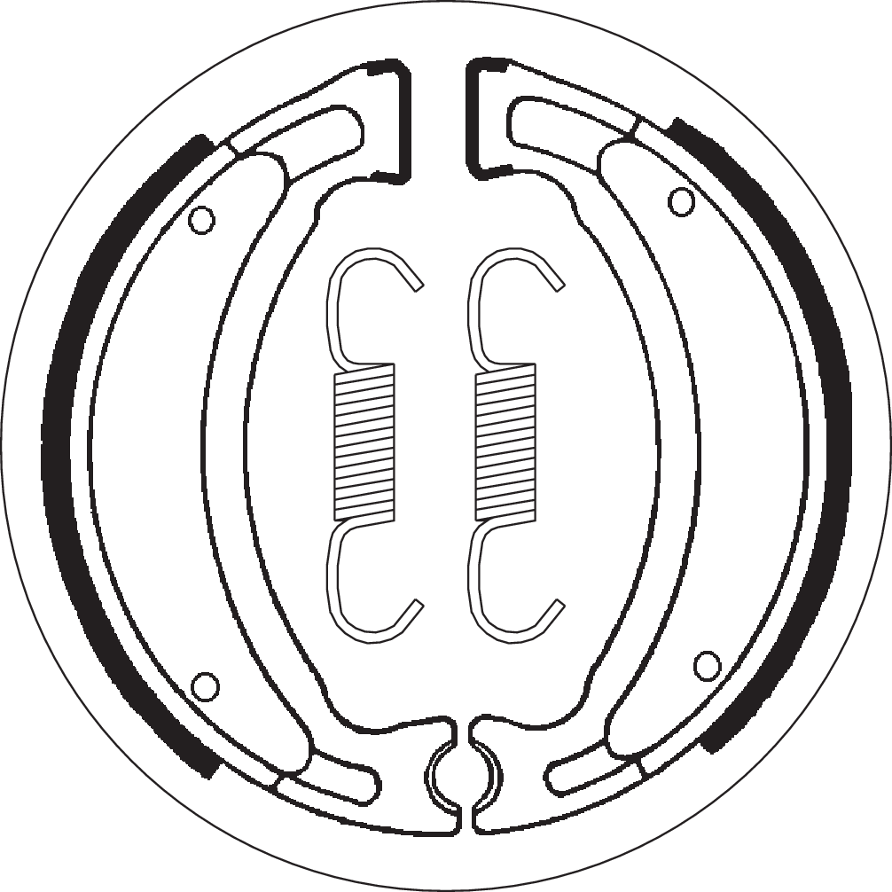 SBS Off-Road Brake Shoes for Select 1973-2024 Models