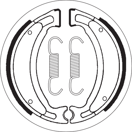 SBS Off-Road Brake Shoes for Select 1973-2024 Models