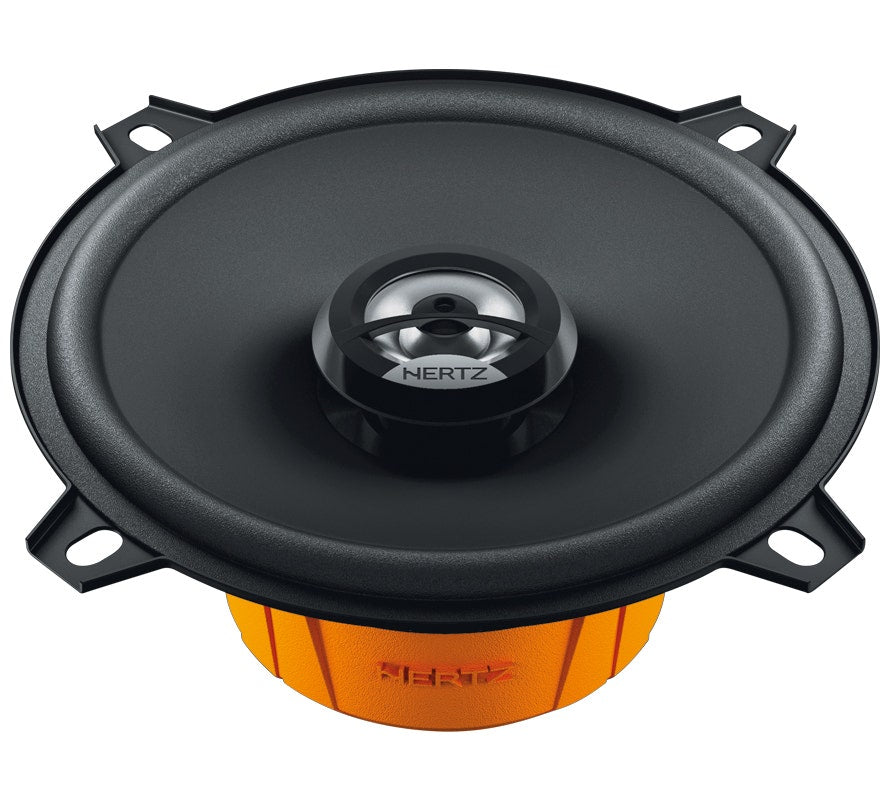 Hertz Dieci DCX 130.3 Coaxial 5" 4 Ohm 80W 2-Way Speaker Driver & Tweeter Pair