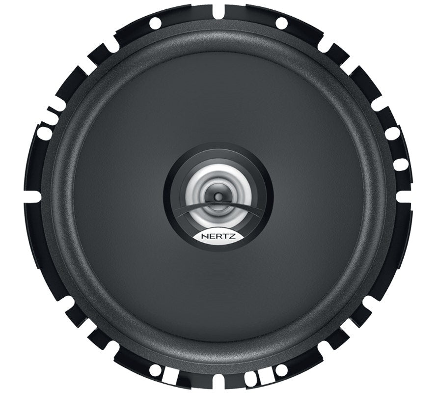 Hertz Dieci DCX 170.3 Coaxial 6.7" 4 Ohm 100W 2-Way Speaker Driver Tweeter Pair