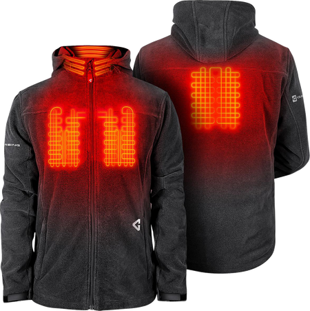 Gerbing Heated Clothing Mens 7V Thermite Fleece Heated Jacket 2.0