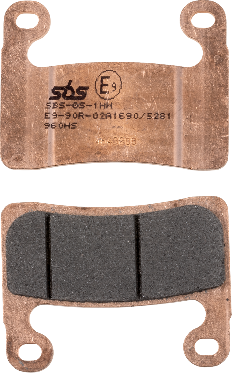 SBS Street Excel Sintered Brake Pads for Select 1994-2026 BMW Models