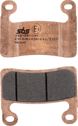 SBS Street Excel Sintered Brake Pads for Select 1994-2026 BMW Models