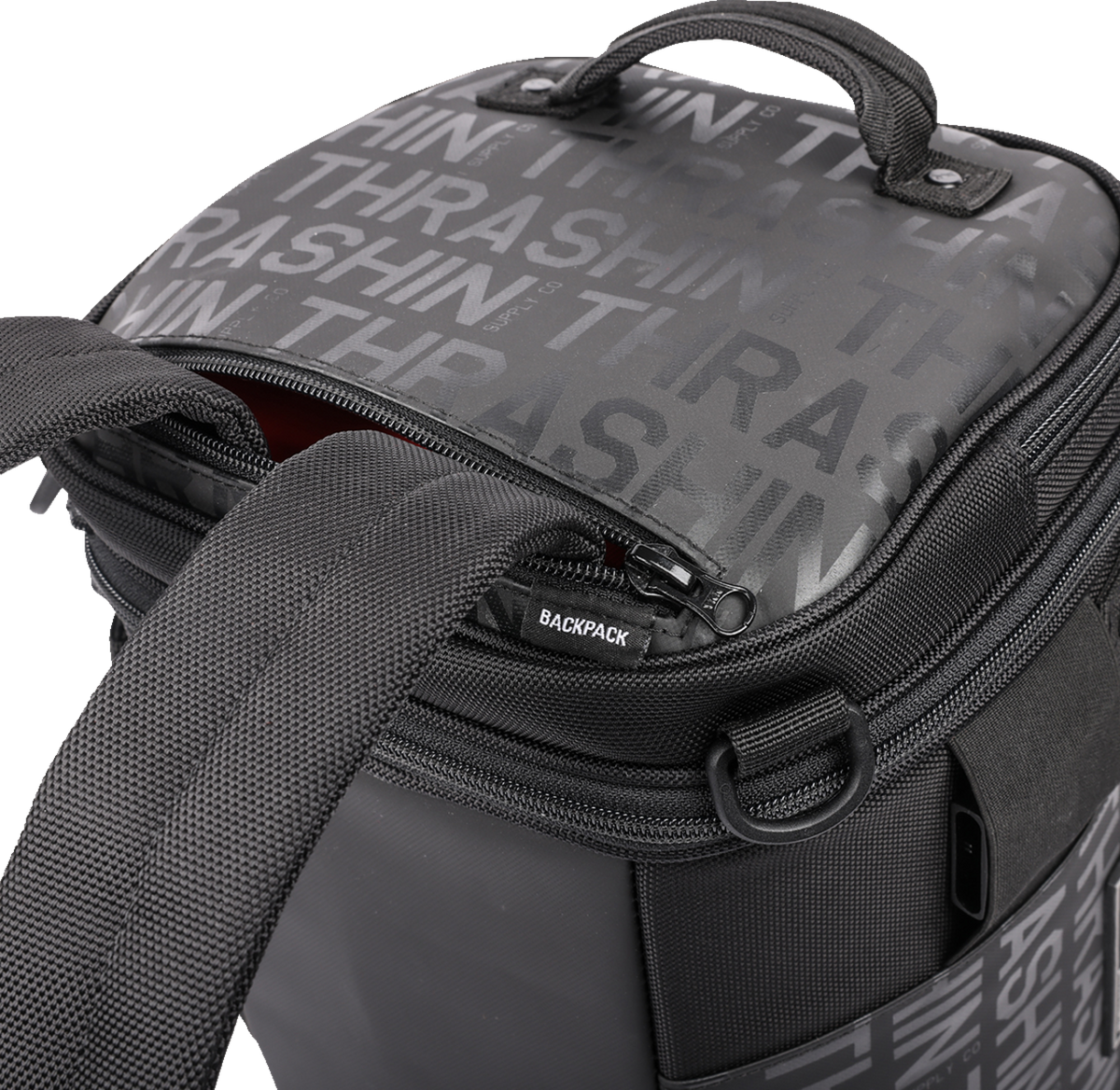 Thrashin Supply Co. Passenger Bag - Black