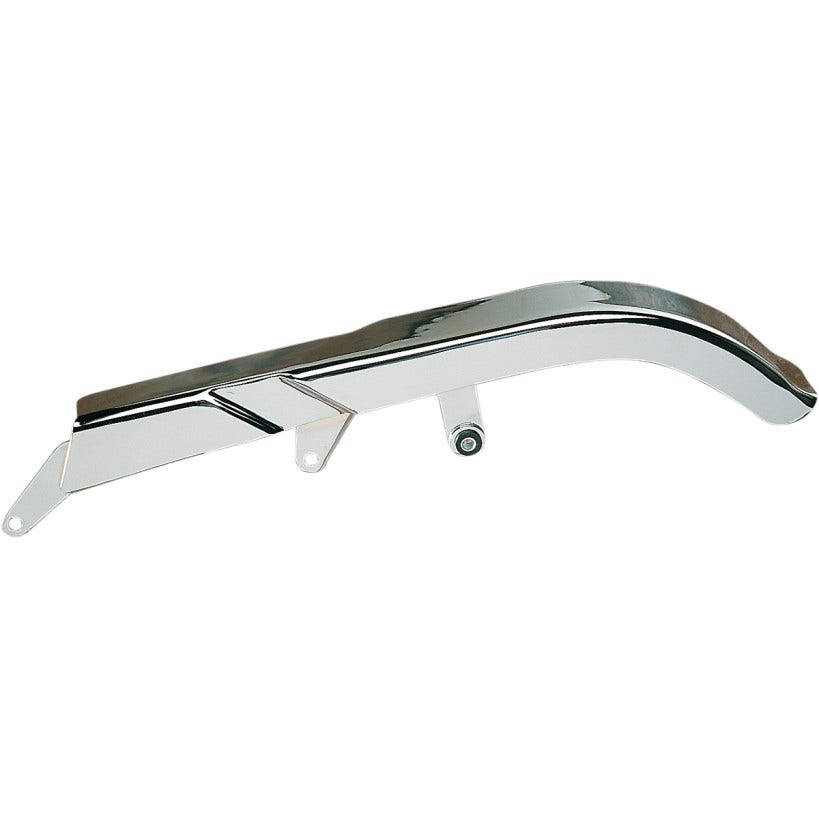 Drag Specialties Chrome Rear Upper Belt Guard Cover Harley 86-92 FXST FLST