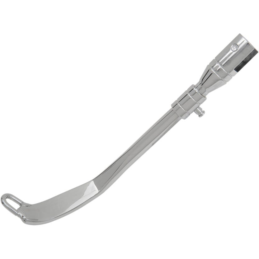 Drag Steel Chrome Flat Bottom Stock Length Kickstand Harley 52-84 Sportster & K