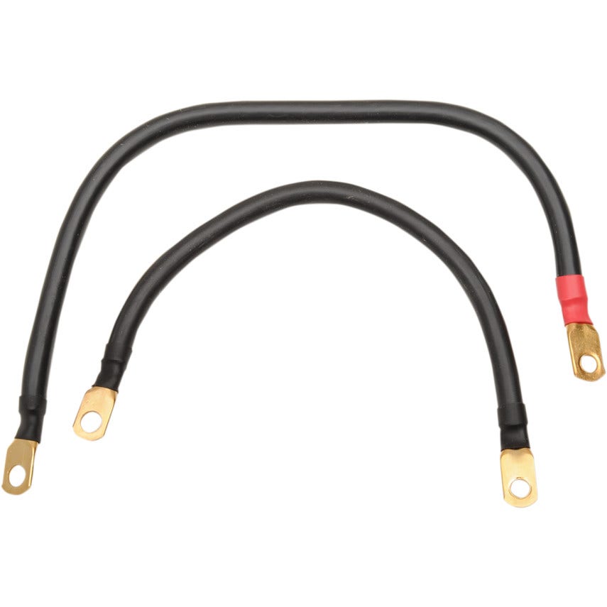 Terry Components 4 Gauge Complete Battery Cable Kits Harley 89-94 FXR