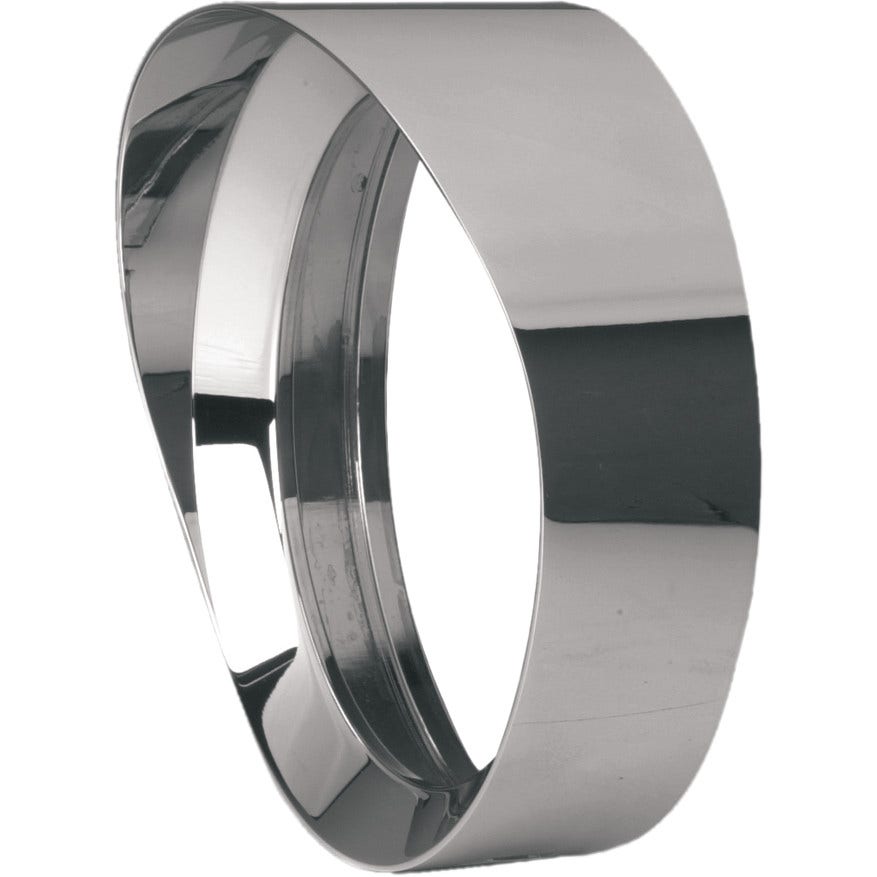 Headwinds Chrome 7" Mariah Visor Headlight Bezel for Harley Touring FLH/T