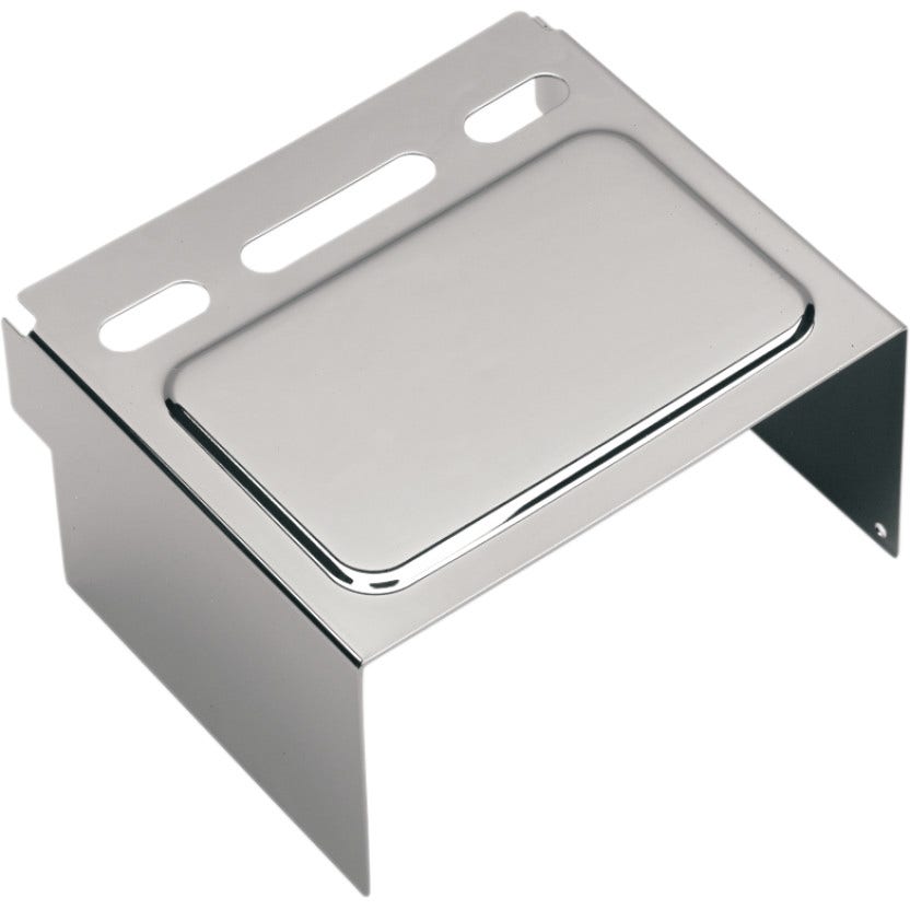 Drag Specialties Chrome Battery Cover Harley Repl 66375-97