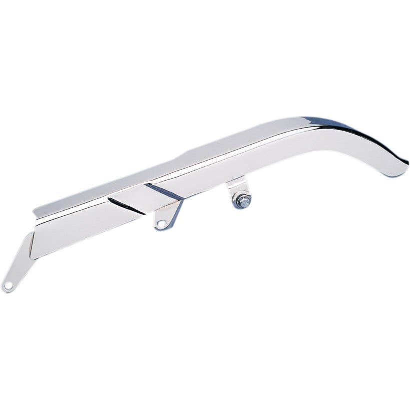 Drag Specialties Chrome Rear Upper Belt Guard Cover Harley 93-99 FXST FLST