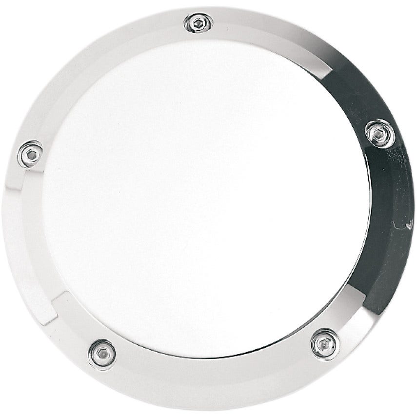 Joker Machine Chrome Smooth 5 Hole Derby Cover for Harley Twin Cam 99-16