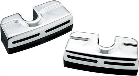 Kuryakyn Chrome Scorpion Spark Plug Head Bolt Covers for '99-'17 Harley Twin Cam
