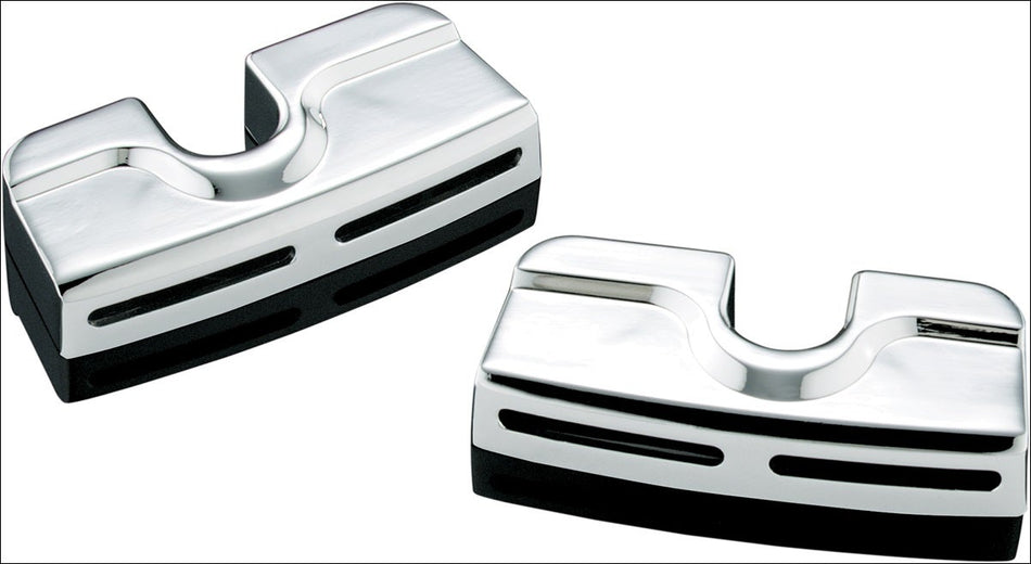 Kuryakyn Chrome Scorpion Spark Plug Head Bolt Covers for '99-'17 Harley Twin Cam
