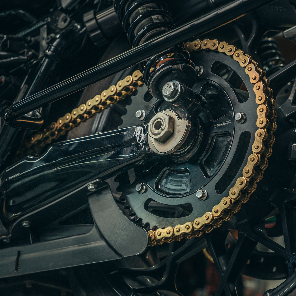 Trask TM-2901 Sprocket Conversion Kit 530 54T Cush Drive Harley FL Touring 09-Up