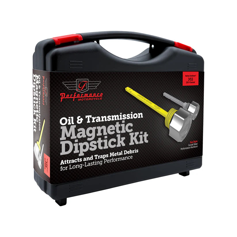 Performance Magnetic Dipstick Kit for Harley-Davidson M8 (2017-2026)
