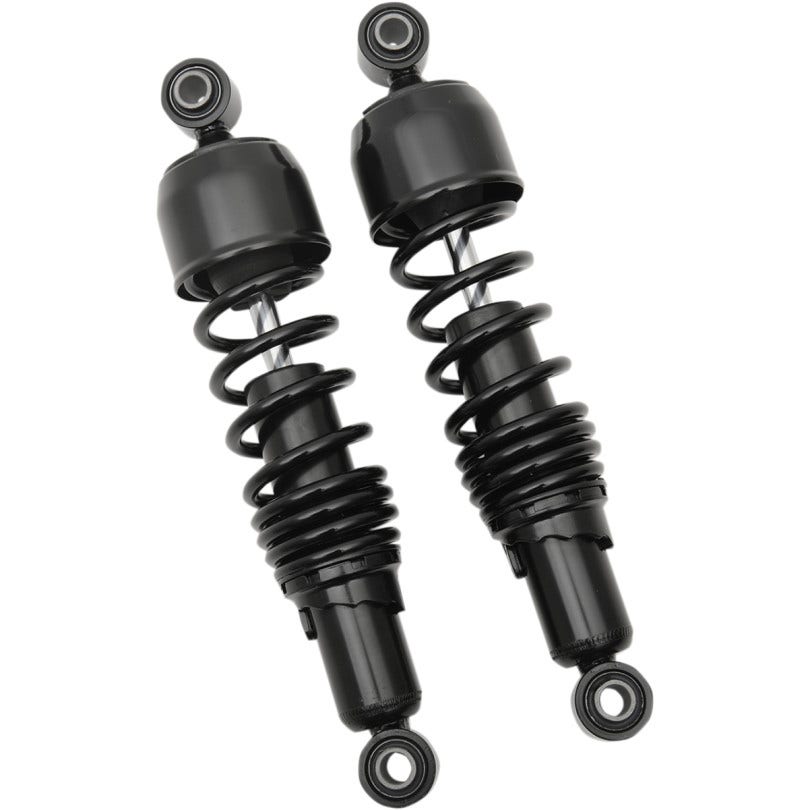 Drag Black 12" Replacement Rear Shock Absorbers 85-18 Harley Touring FLH/T