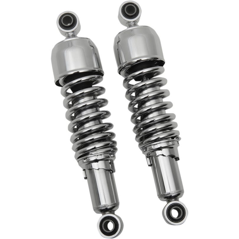 Drag Chrome 12" Replacement Rear Shock Absorbers for Harley FLH/T Touring 85-18