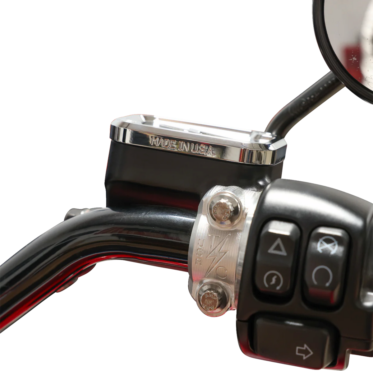 Thrashin Supply Co. Master Cylinder Cover for 2018-2025 Harley-Davidson Road Glide / Street Glide / Softail