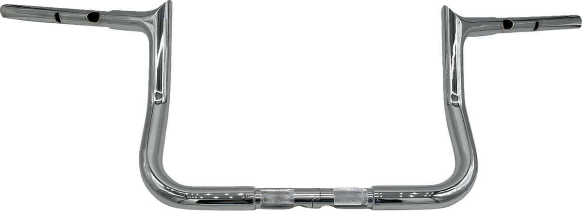FBI Fat Baggers 1-1/4" EZ Pointed Top Handlebars for FLH/X '23-'26 - Chrome / 10"
