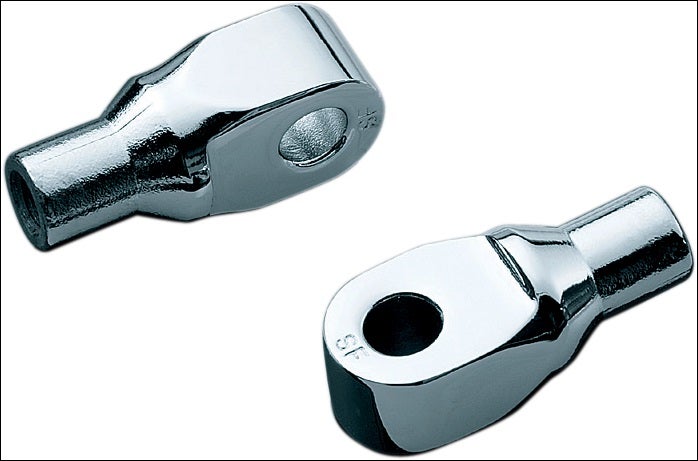 Kuryakyn 8820 Chrome Tapered Peg Adapters for Suzuki