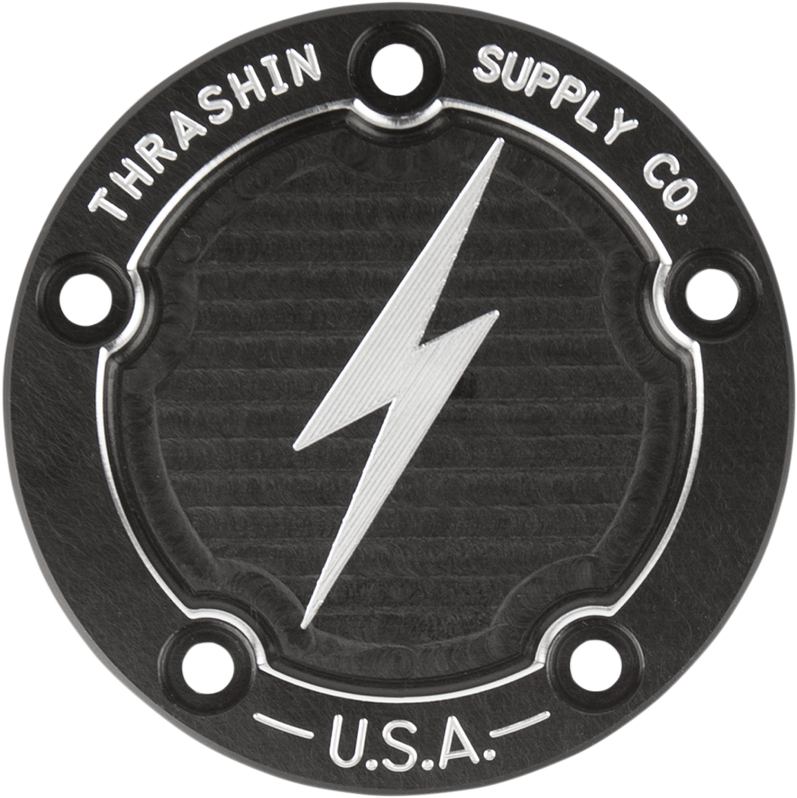 Thrashin Supply Company TSC-3027-4 Black Billet Points Cover 17-19 Harley M8