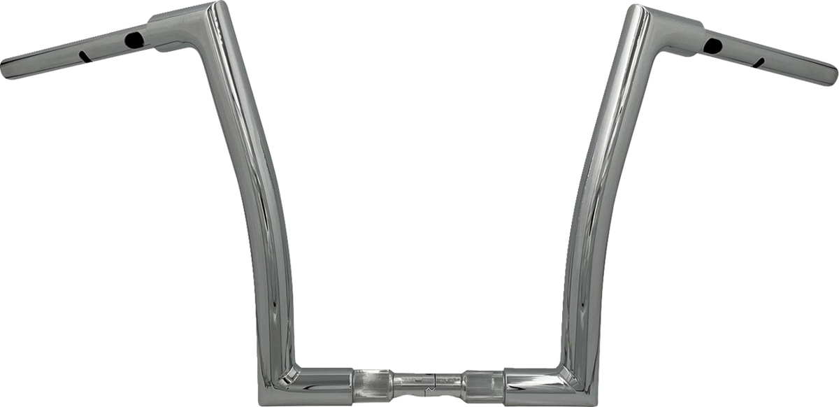 FBI Fat Baggers 1-1/2" EZ Flat Top Handlebars for 24-25 FLTRX, 23-25 FLTRXSE - Chrome / 14"
