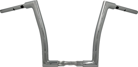FBI Fat Baggers 1-1/2" EZ Flat Top Handlebars for 24-25 FLTRX, 23-25 FLTRXSE - Chrome / 14"