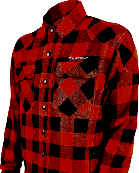 Gerbing Heated Clothing 7V Battery Powered Heated Flannel Shirt