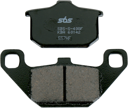 SBS Street Ceramic Organic Brake Pads for Select 1972-2026 Kawasaki Models