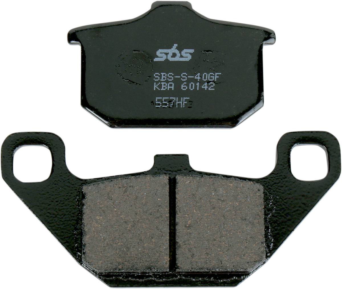 SBS 557HF Street Ceramic Organic Front/Rear Brake Pads