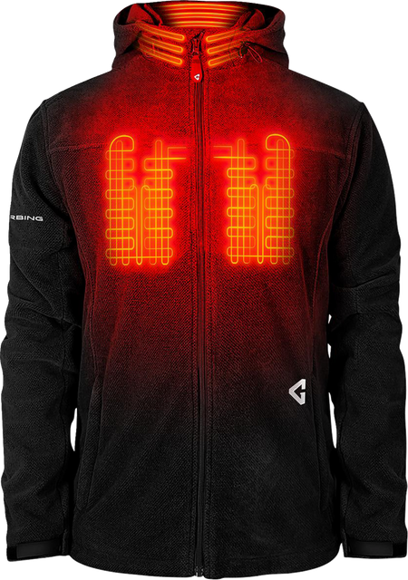 Gerbing Heated Clothing Mens 7V Thermite Fleece Heated Jacket 2.0