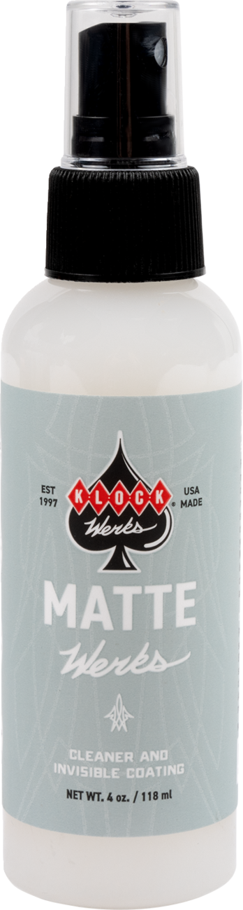 Klock Werks Matte Werks Cleaner - 4 US fl oz.