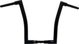 FBI Fat Baggers 1-1/2" EZ Flat Top Handlebars for 24-25 FLTRX, 23-25 FLTRXSE - Black / 16"