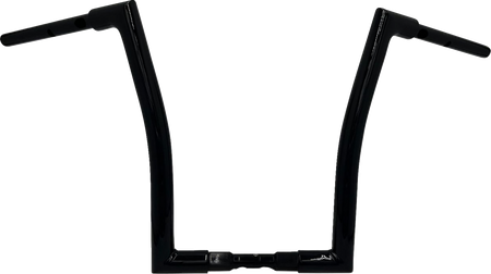 FBI Fat Baggers 1-1/2" EZ Flat Top Handlebars for 24-25 FLTRX, 23-25 FLTRXSE - Black / 16"