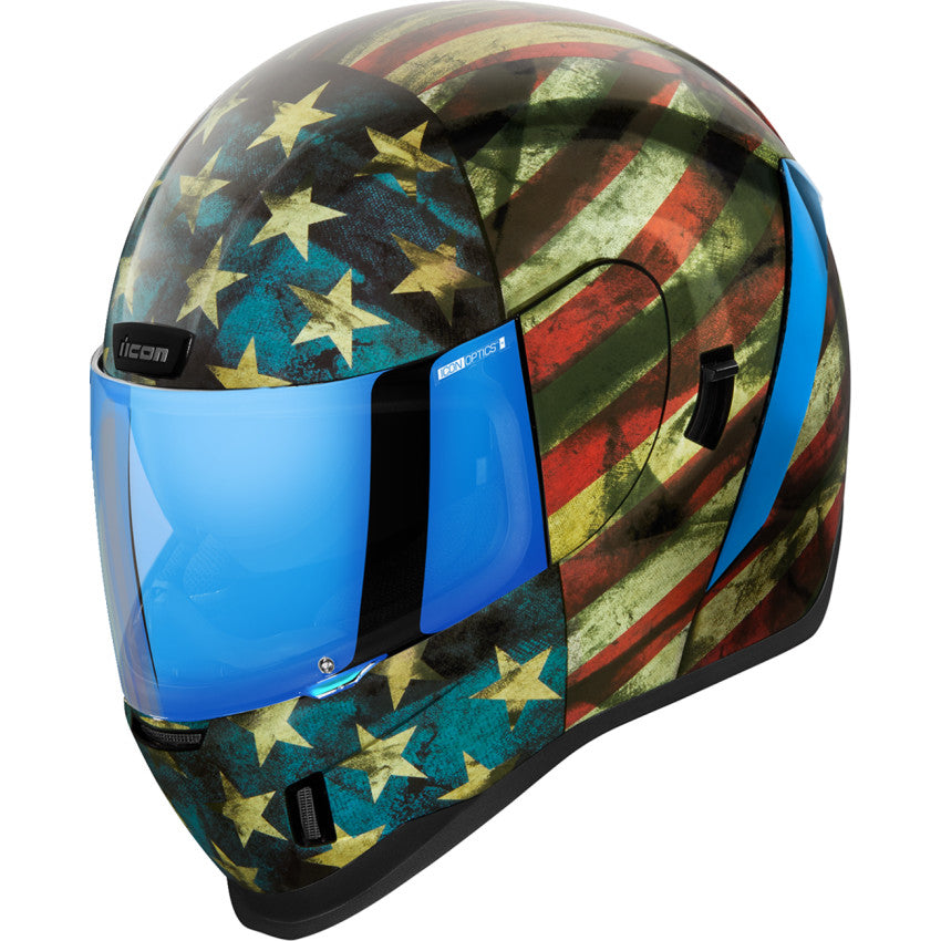 Icon Full Face Airform Old Glory Helmet