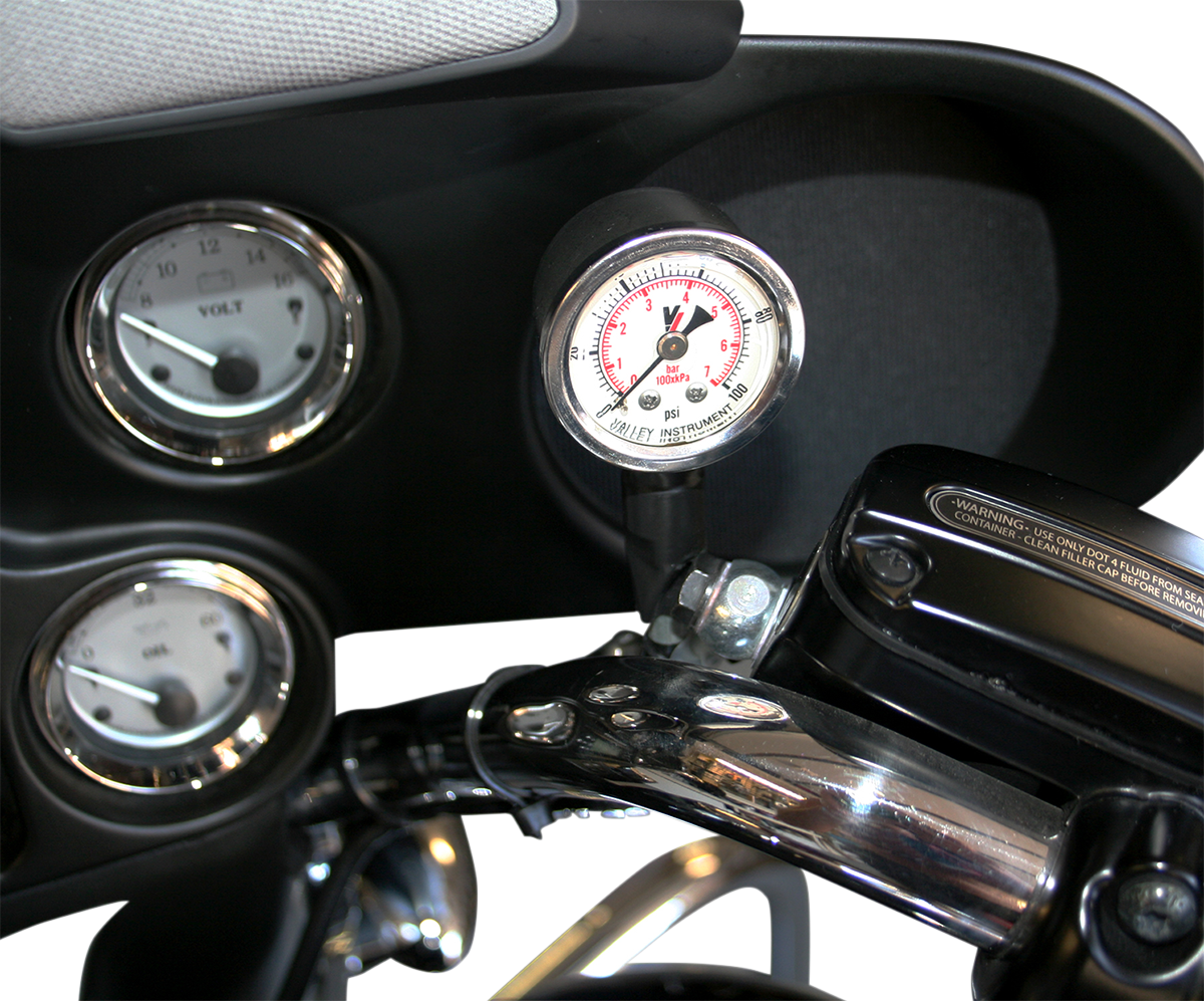 Feuling Remote Oil Pressure Gauge/Line Kits for 2017-2023 Harley-Davidson Touring / Softail