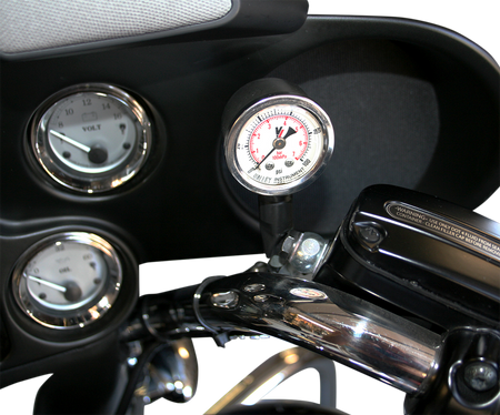 Feuling Remote Oil Pressure Gauge/Line Kits for 2017-2023 Harley-Davidson Touring / Softail