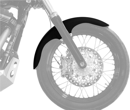 Klock Werks Hugger Series Front Fender with Mounting Blocks for Softail/Dyna