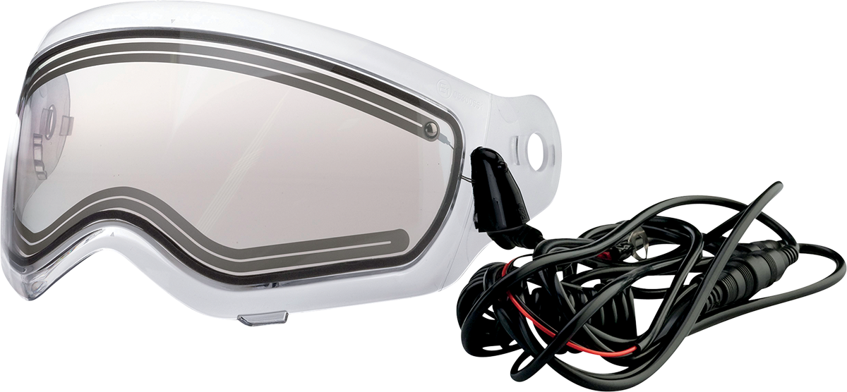 Z1R Range / Range 2.0 / Nemesis Helmet Electric Dual Pane Shield - Clear