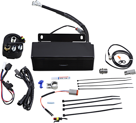UltraCool RF-2 S&S T-Series 3.0 Below Regulator Mount Oil Cooler Kit for 2009-2016 Harley-Davidson Touring & Trike