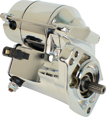ProTorque Starter for 1991-1993 Harley-Davidson Touring, Softail, Dyna & FXR - Chrome 1.4 kW