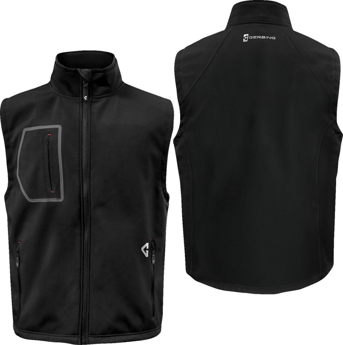 Gerbing Heated Clothing Mens 7V Torrid Softshell Heated Vest 2.0