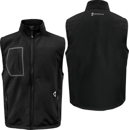 Gerbing Heated Clothing Mens 7V Torrid Softshell Heated Vest 2.0