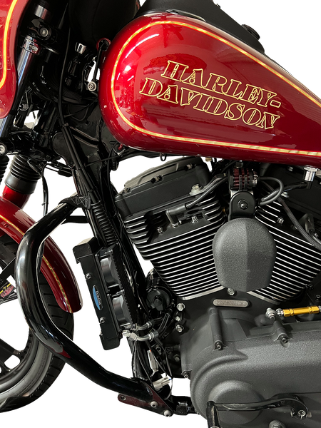 UltraCool SMSP-2 3.0 Side Mount Oil Cooler Kit with Fan for 2004-2022 Harley-Davidson Sportster